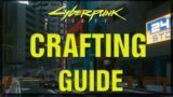 Cyberpunk 2077 How To CRAFT Ultimate Guide! Cyberpunk 2077 PS5 Crafting Guide!