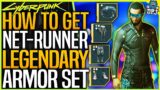 Cyberpunk 2077: How To Get FREE SECRET NETRUNNER Legendary Armor / Clothing Guide – All Locations