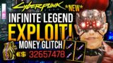 Cyberpunk 2077 Infinite Legendary! Money Glitch! PATCH 1.6! NEW! Level Up Fast! Tips and Tricks!