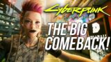 Cyberpunk 2077 Makes A Comeback as Player Numbers Go Up Due To Edgerunners!