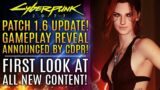 Cyberpunk 2077 – Official Patch 1.6 Update! Gameplay Reveal Stream Announced! New Egderunners DLC!
