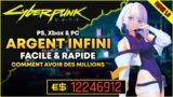 Cyberpunk 2077 – Patch 1.6 – ARGENT INFINI – GLITCH POUR DEVENIR RICHE (PS/XBOX/PC)