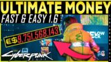 Cyberpunk 2077 UNLIMITED MONEY GLITCH Patch 1.6 – Easy and Fast Money Exploit – Level Up Fast