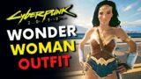Cyberpunk 2077 – Wonder Woman Outfit and Sword | Wonder Woman Mod