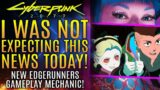 Cyberpunk 2077 – Wow…I Was NOT Expecting This News Today!  Secret Edgerunners Gameplay Mechanic!