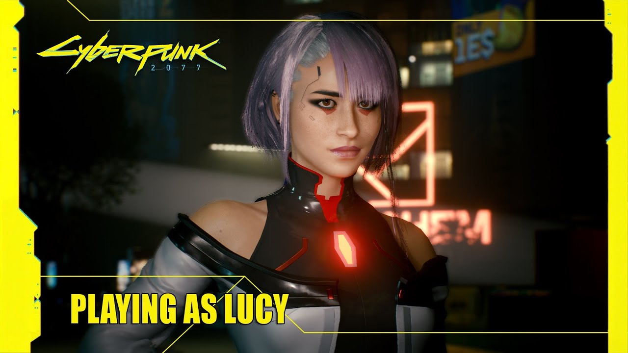 How It Feels To Play as Lucy in Cyberpunk 2077 - Cyberpunk 2077 videos