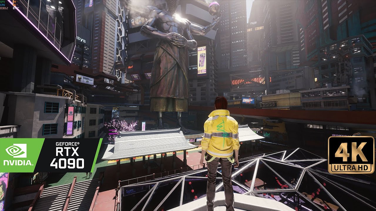 [4K60] Cyberpunk 2077 RTX 4090 PSYCHO Ray Tracing Graphics Next Gen