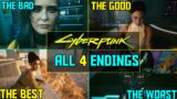 All 4 ENDINGS EXPLAINED OF CYBERPUNK 2077