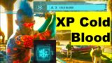 Max Cold Blood XP in 3 Minutes, 1.6 Update of Cyberpunk 2077, Tips to Level Up #cyberpunk2077