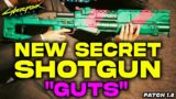 Rebecca's Gun SECRET OP Iconic Shotgun GUTS in Cyberpunk 2077 | Patch 1.6 | Best Shotgun Location