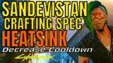 Sandevistan Heatsink Crafting Spec Location Patch 1.6 Cyberpunk 2077