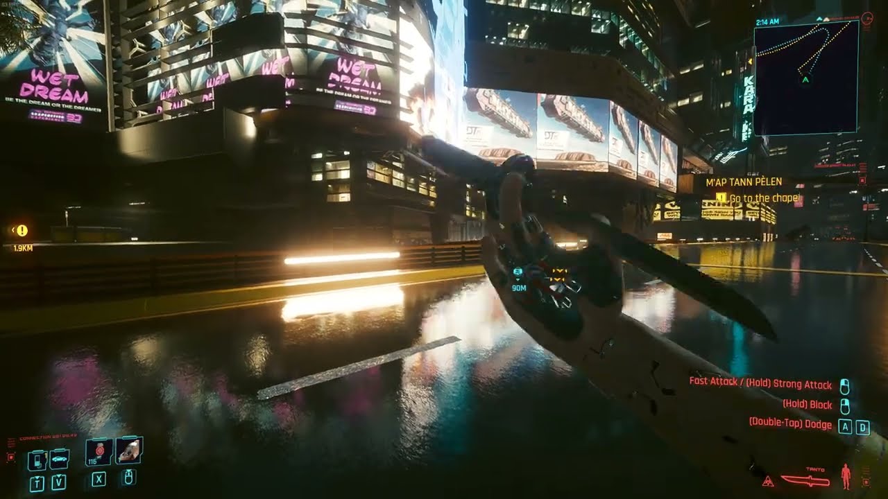 What a Throwing Knife Build looks like in Cyberpunk 2077 Cyberpunk