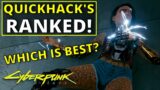 All Quickhack's Ranked Worst to Best – Cyberpunk 2077