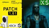 CYBERPUNK 2077 (Patch 1.61 – Fidelity FX 2.1) – Teste no Xbox Series S