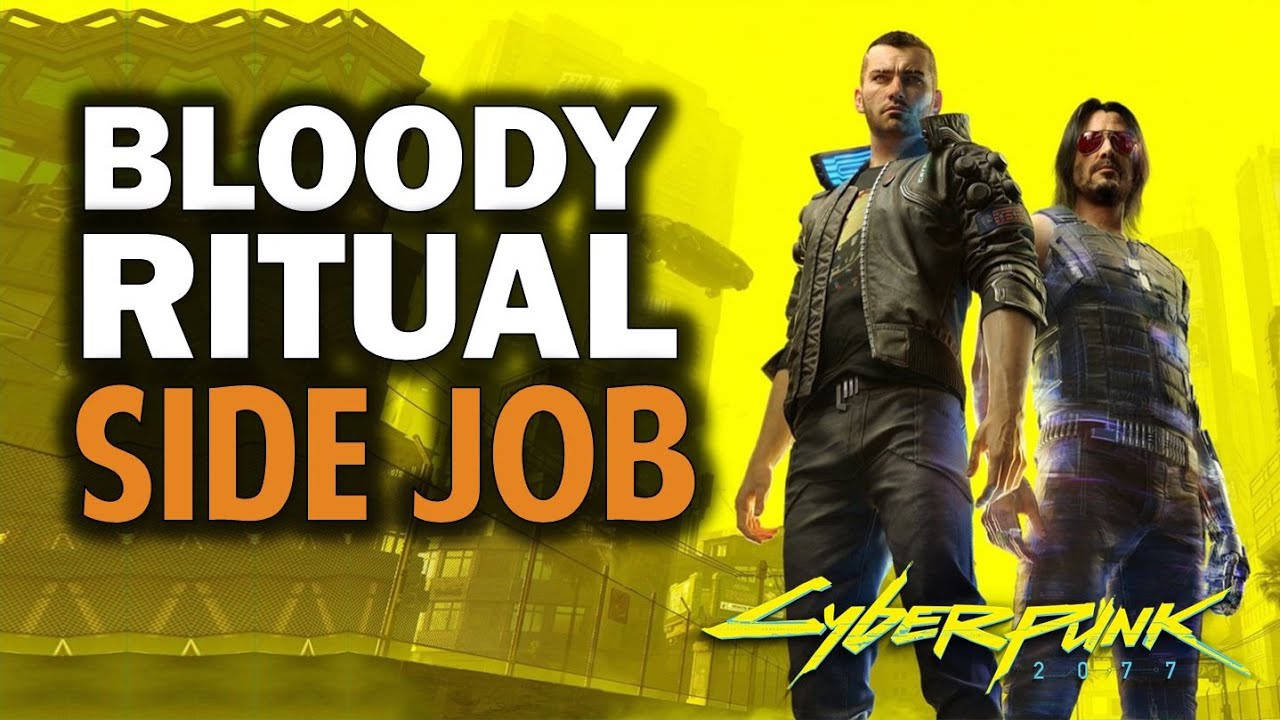 Cyberpsycho Sighting Bloody Ritual Search the Area to Collect Information Cyberpunk 2077