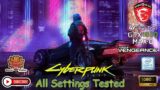 Cyberpunk 2077 | All Settings Tested |MSI GF 63 9SC | 1650 Max Q + i5 9300H | 1080P