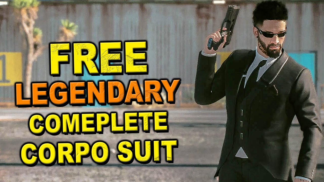 Cyberpunk 2077 - How To Get Legendary Corporate Suit Complete Set For ...