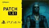 Cyberpunk 2077 (PS4 PRO) Patch 1.61 Gameplay