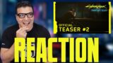 CYBERPUNK 2077 PHANTOM LIBERTY Teaser Trailer Reaction!! | 2022 Video Game Awards
