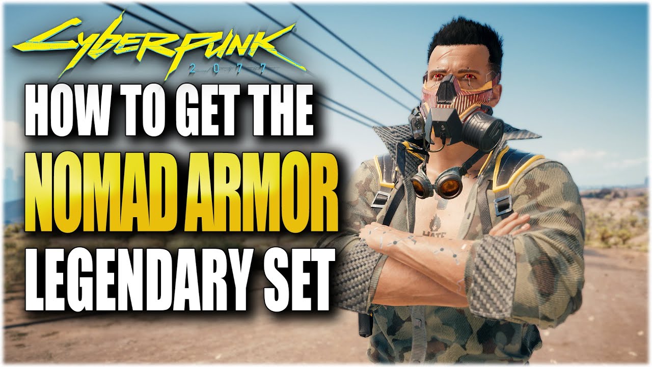 Cyberpunk 2077 BEST NOMAD LEGENDARY OUTFIT FOR FREE Legendary Nomad
