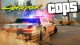 Cyberpunk 2077 NCPD: CRIMES & COP CAR PATROLS | RTX Gameplay