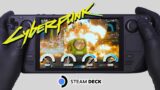 Steam Deck Graphics Comparison | Cyberpunk 2077 | Steam OS | Filmed at 4K 60FPS