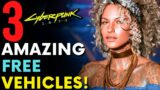 3 Amazing Free Vehicles You Can Easily Get In Cyberpunk 2077 (Cyberpunk 2077 Free Bikes)