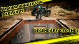 4 Secret Bunkers with legendary clothes in Badlands | Cyberpunk 2077