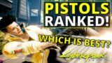 All Pistols Ranked Worst to Best in Cyberpunk 2077