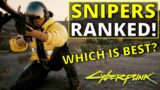 All Snipers Ranked Worst to Best in Cyberpunk 2077