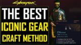 Cyberpunk 2077 – Crafting The BEST ICONIC Armor – MAX Mod Slot Armor