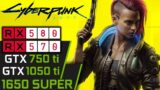 Cyberpunk 2077 | GTX 1050 ti | 750 ti | RX 570 | 580 | 1650 SUPER Ryzen 3 3100 | PC Performance