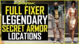 Cyberpunk 2077 How to get FULL Secret FIXER Armor / Clothing Set – All Legendary FIXER Locations