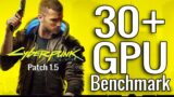 Cyberpunk 2077 Patch 1.5 – 30+ GPU Benchmarks | DLSS and FSR, Ray Tracing Benchmarks