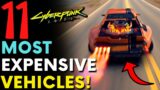 Cyberpunk 2077 – Top 11 Most Expensive Vehicles In The Game! (Locations & Guide)