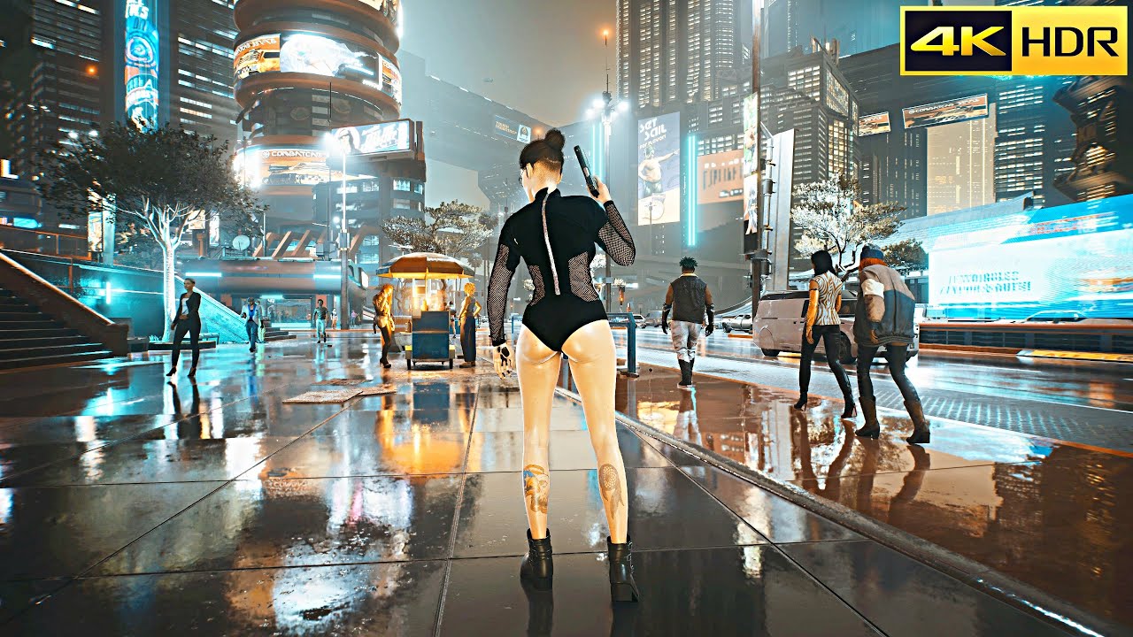 Cyberpunk 2077 UNREAL ENGINE 5.1 Lighting Update!? RTX 4090 Next Gen ...