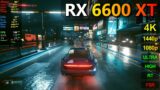 RX 6600 XT | Cyberpunk 2077