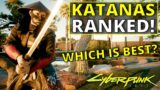 All Katanas Ranked Worst to Best in Cyberpunk 2077