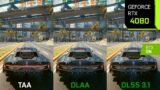 Cyberpunk 2077 DLAA Mod | 1440p TAA vs DLAA vs DLSS 3.1 – Graphics/Performance Comparison | RTX 4080
