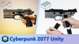 LEGO Cyberpunk 2077 Unity Pistol with REALISTIC functions!