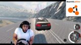 Playing BeamNG.Drive but on the map from Cyberpunk 2077