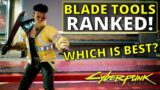All Blade Tools Ranked Worst to Best in Cyberpunk 2077