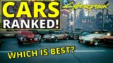 All Cars Ranked Worst to Best in Cyberpunk 2077