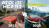 Atomic Heart (2023) vs Cyberpunk 2077 (2020) – Side-by-Side Comparison