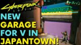 Cyberpunk 2077 – V's New Garage In Japantown! [Mod]