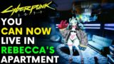 Cyberpunk 2077 – You Can Now Purchase And Live In Rebecca's Apartment Thanks To This Mod!