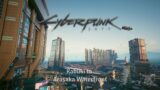 Flying to Arasaka Waterfront – Cyberpunk 2077 mellow tunes – 4 hours