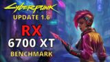 RX 6700 XT CYBERPUNK 2077 1.6 BENCHMARK | 1080p 1440p 4K | RAY TRACING | FSR