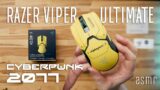 Razer Viper Ultimate Cyberpunk 2077 Mouse – ASMR Unboxing