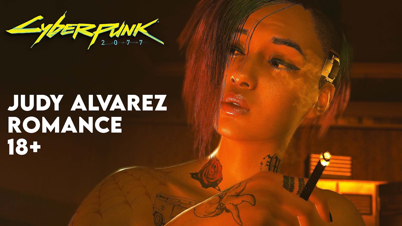 Cyberpunk 2077 18 Judy Alvarez Romance Scene Overdrive Ray Tracing 4k Hdr 60fps 